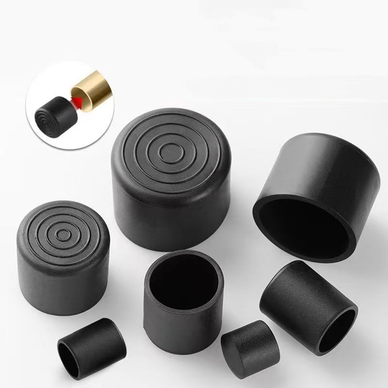 Outdoor Furniture Leg Protectors - 8/10/12/14/16/20/25/30-120 ミリメートルラウンドゴム椅子脚パッド家具足テーブルエンドプラグ PVC ミュート滑り止め床プロテクターキャップ