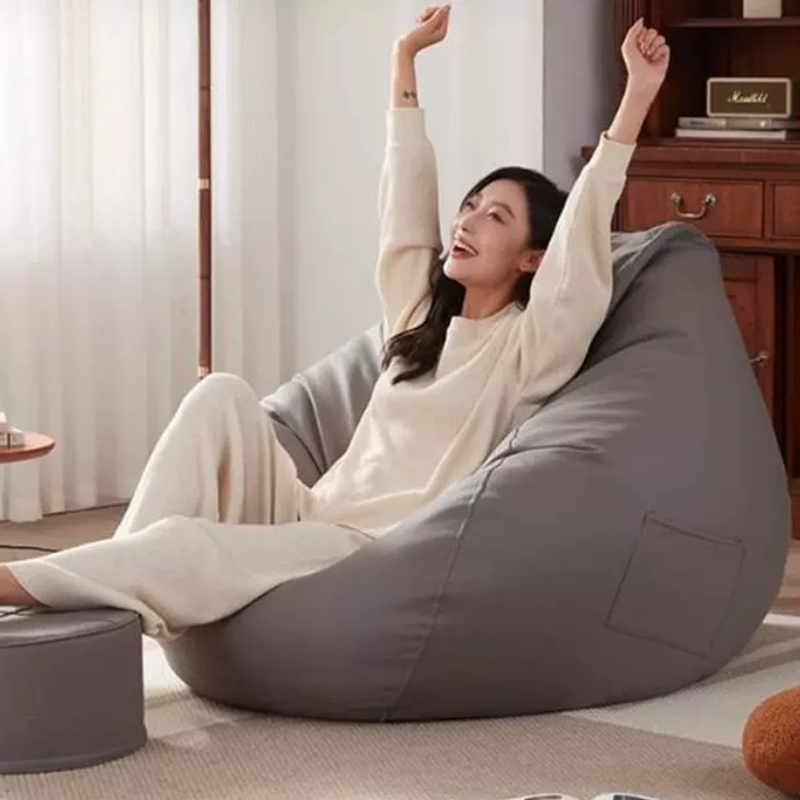 ラウンジベッドルームデザインビーンバッグソファ骨なし屋外クッ - Outdoor Furniture Rattan のレビューと価格