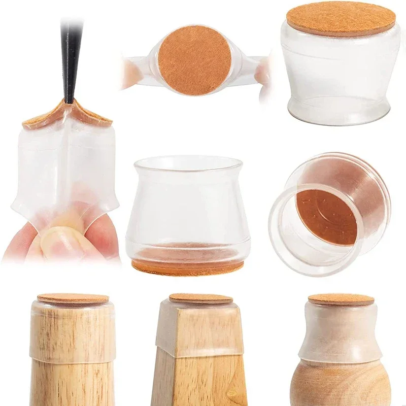 4/16 個椅子脚キャップゴム足プロテクターパッド家具テーブ - Outdoor Furniture Leg Protectors のレビューと価格