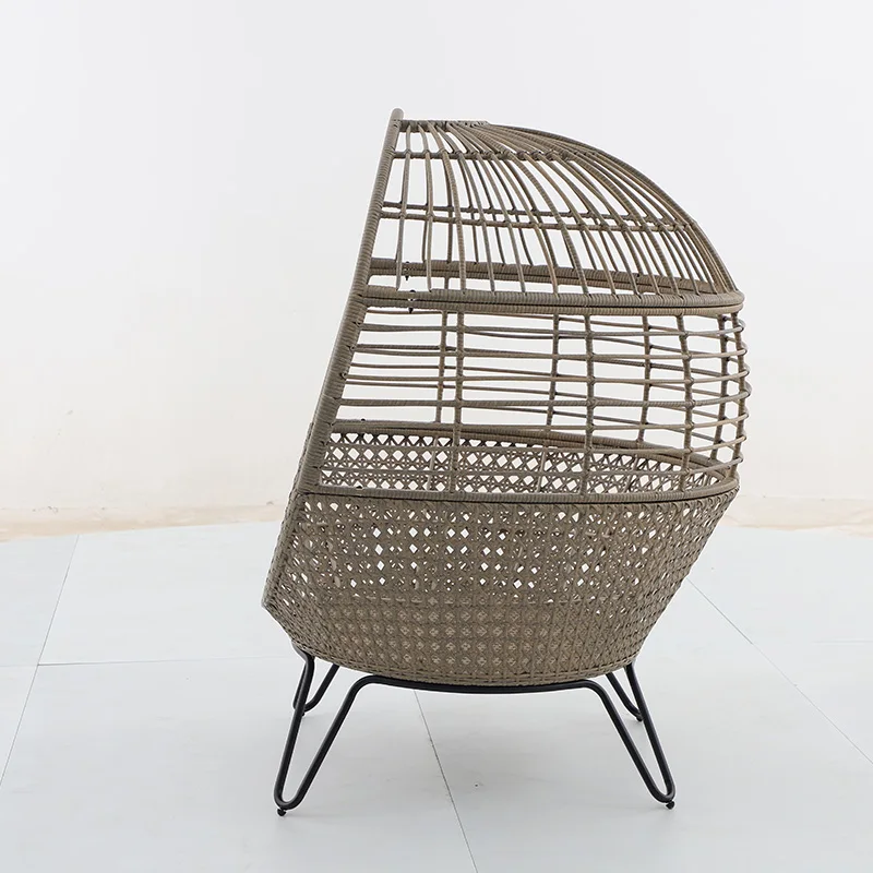 新製品 北欧スタイル スチール製 ウィッカー ラタン ガーデ - Outdoor Furniture Diy のレビューと価格