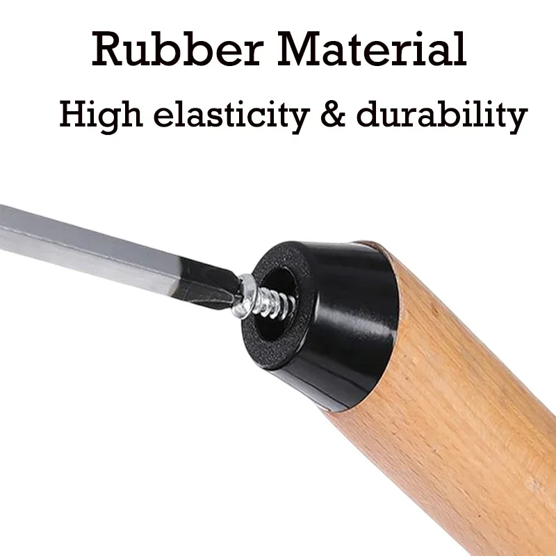 8 個黒ゴム足椅子床プロテクターアンチスリップ家具の足ソファ - Outdoor Furniture Leg Protectors のレビューと価格