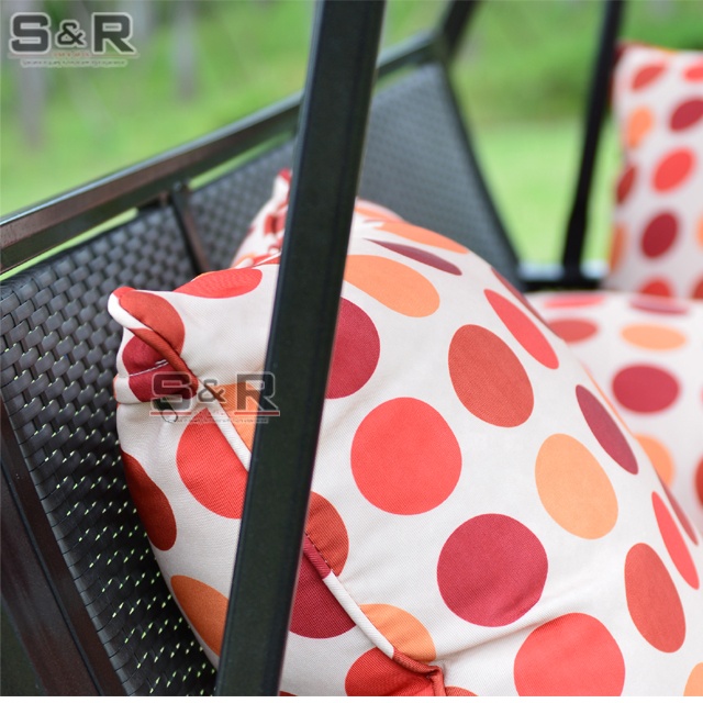 モダンラタンパティオガーデン屋外家具3人掛けハンモックスイン - Outdoor Furniture Rattan のレビューと価格