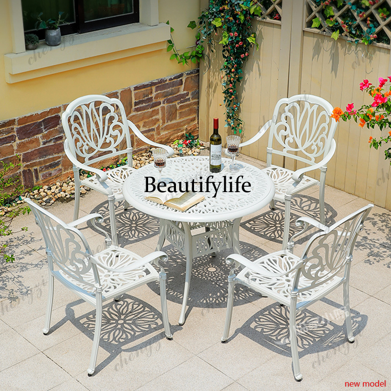 デザイナーミニマリストガーデン家具セット 高級オーガナイザー - Outdoor Furniture Italian のレビューと価格