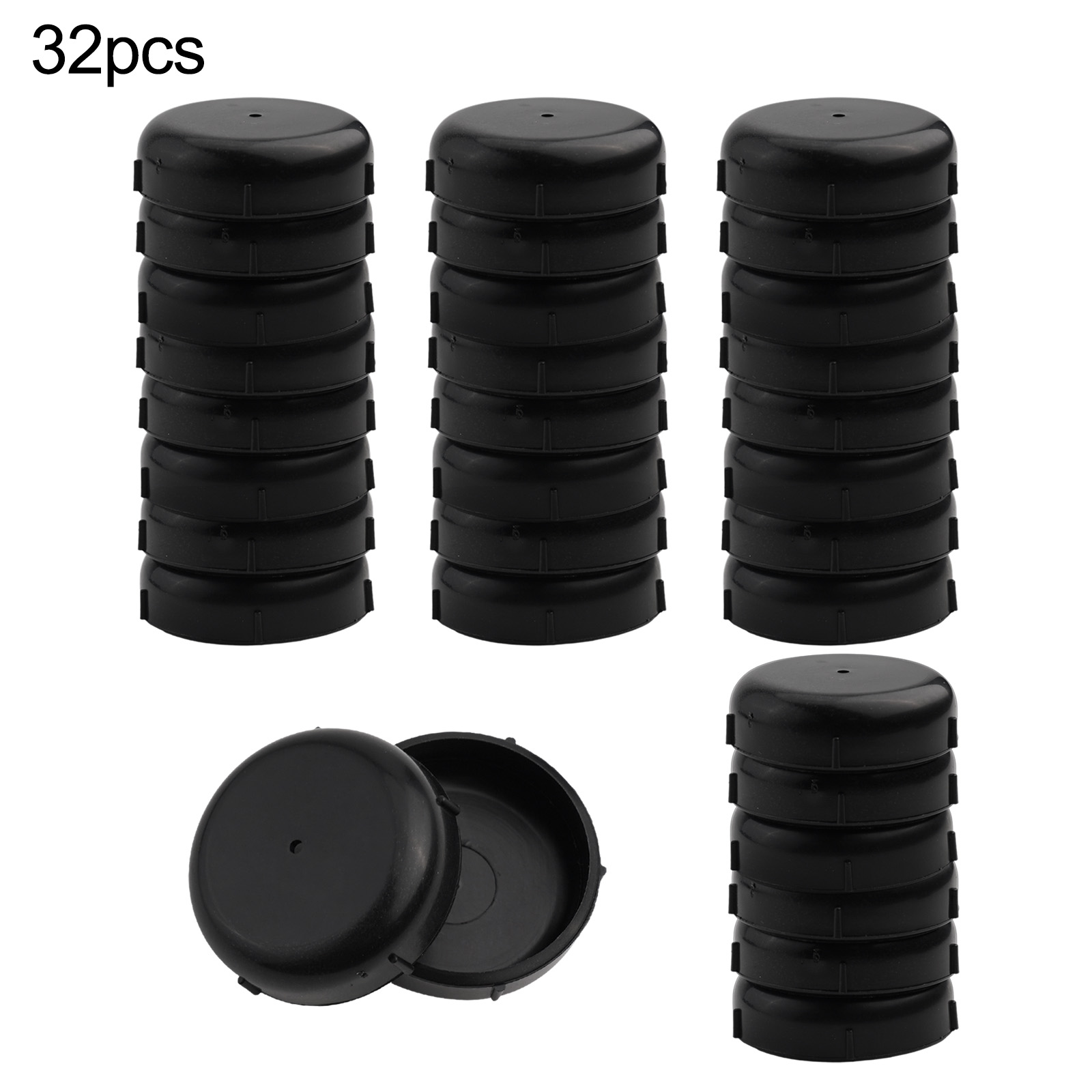 屋外用錬鉄製家具足部プロテクター 32個パック 排水穴付き  - Outdoor Furniture Leg Protectors のレビューと価格