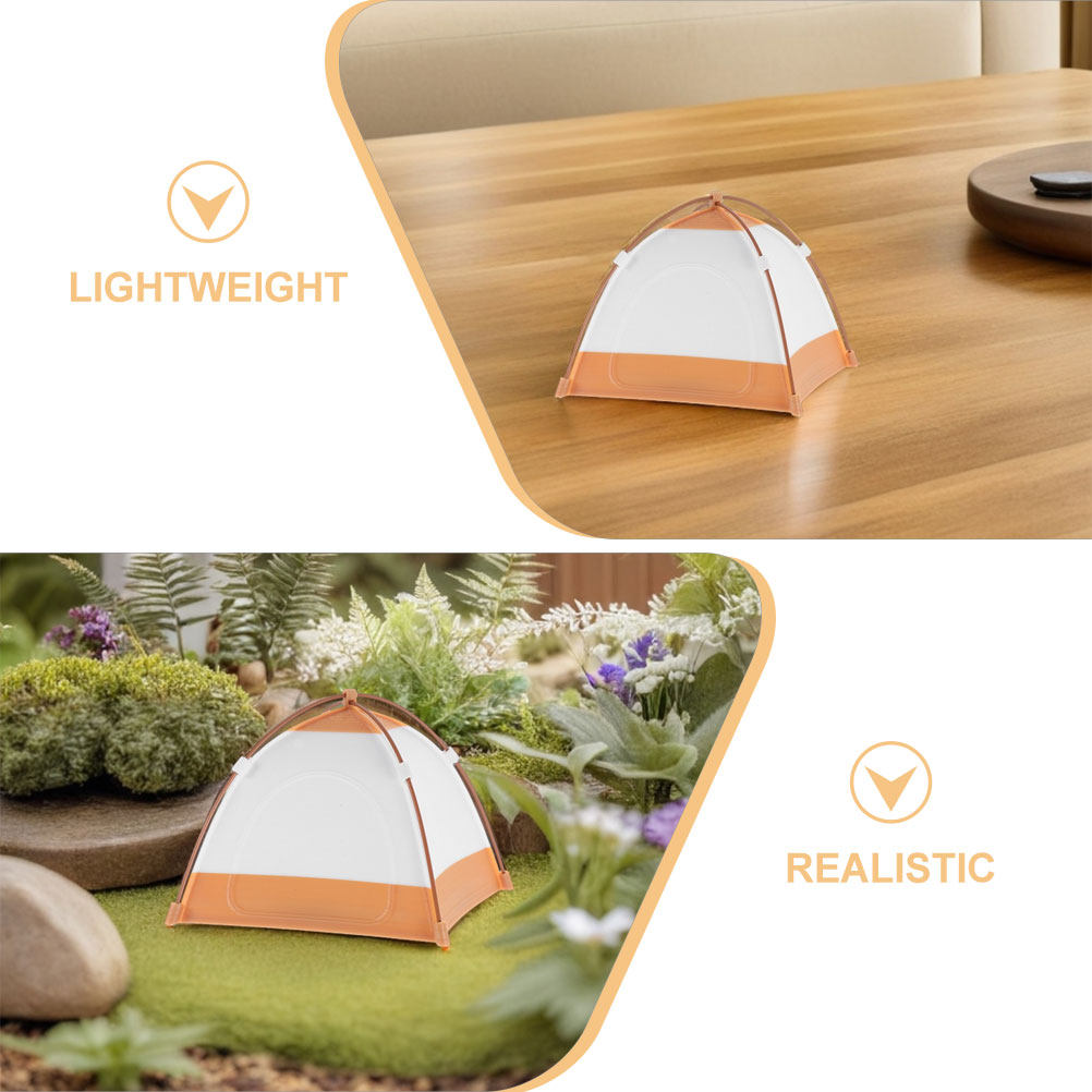 ミニチュアテント 1:12スケール ドールハウス キャンプ家 - Outdoor Furniture Diy のレビューと価格