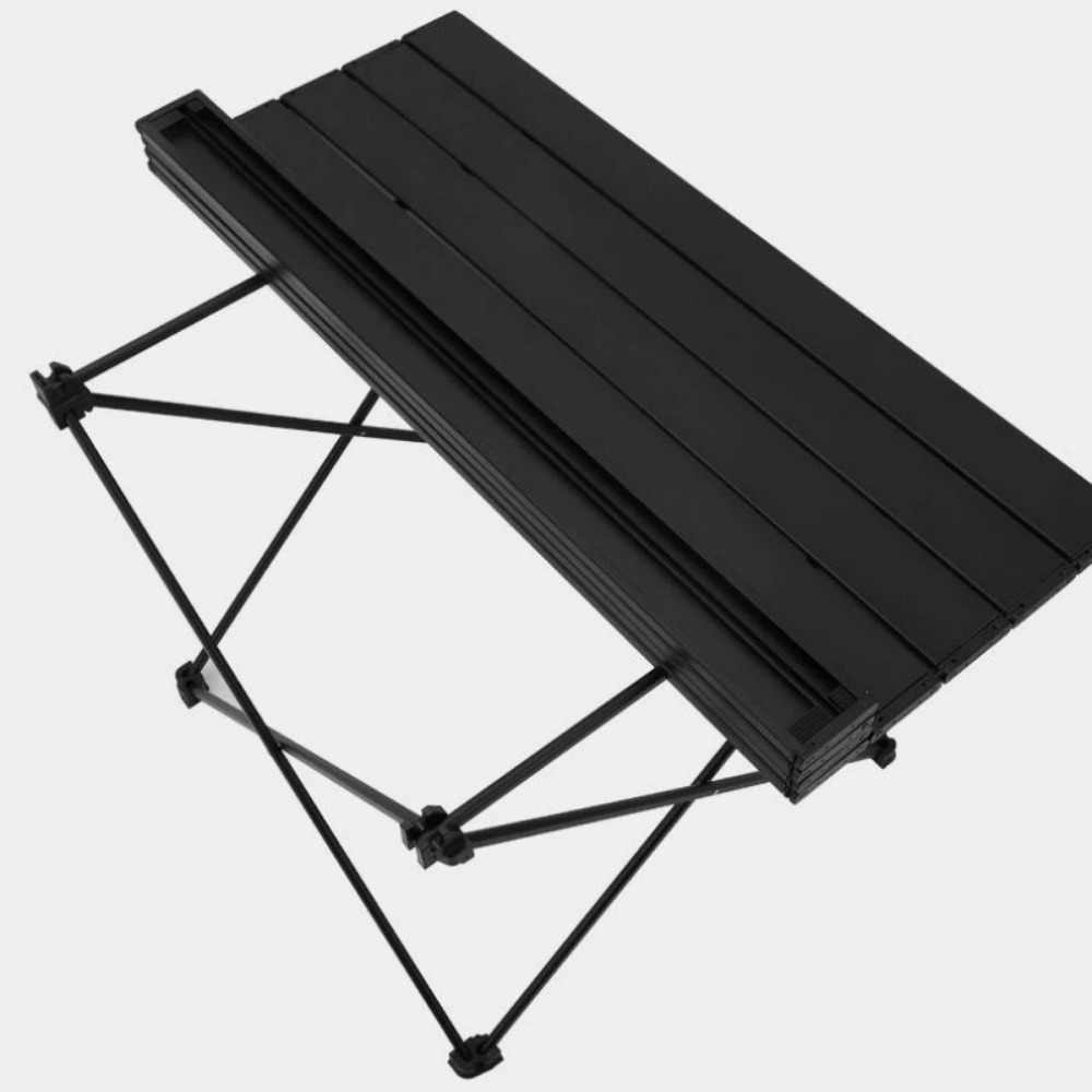 超軽量ポータブルキャンプ折りたたみテーブルローラーシャッター - Outdoor Furniture Usa のレビューと価格