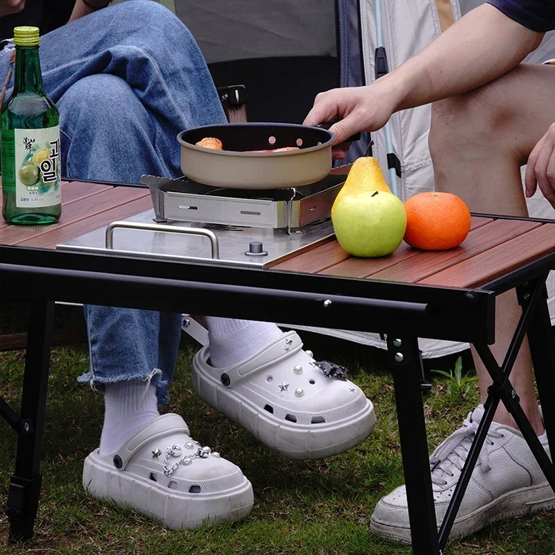 折りたたみ式で取り外し可能なIGT木製テーブル、軽量キャンプ - Outdoor Furniture On Sale のレビューと価格