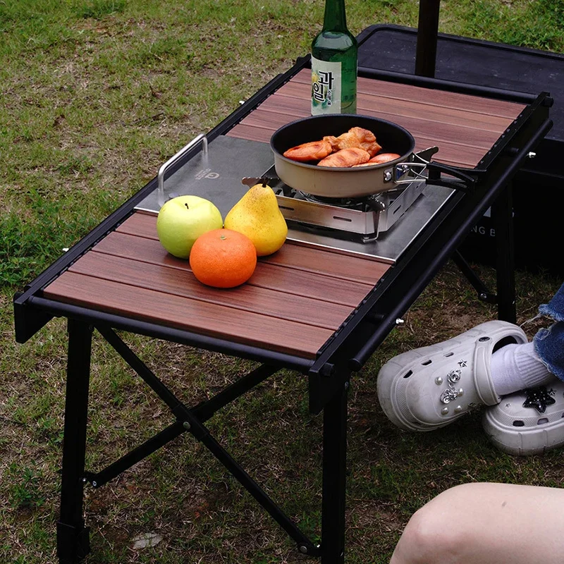 折りたたみ式で取り外し可能なIGT木製テーブル、軽量キャンプ - Outdoor Furniture On Sale のレビューと価格