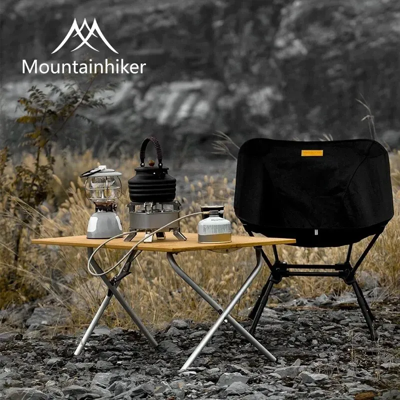 MOUNTAINHIKER 2/3 竹製折りたたみテーブル  - Outdoor Furniture Usa のレビューと価格
